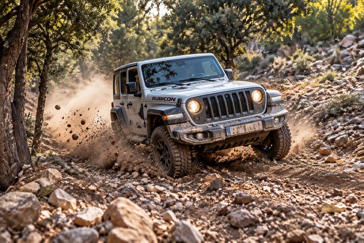 Socios de AchoRaid en una ruta offroad